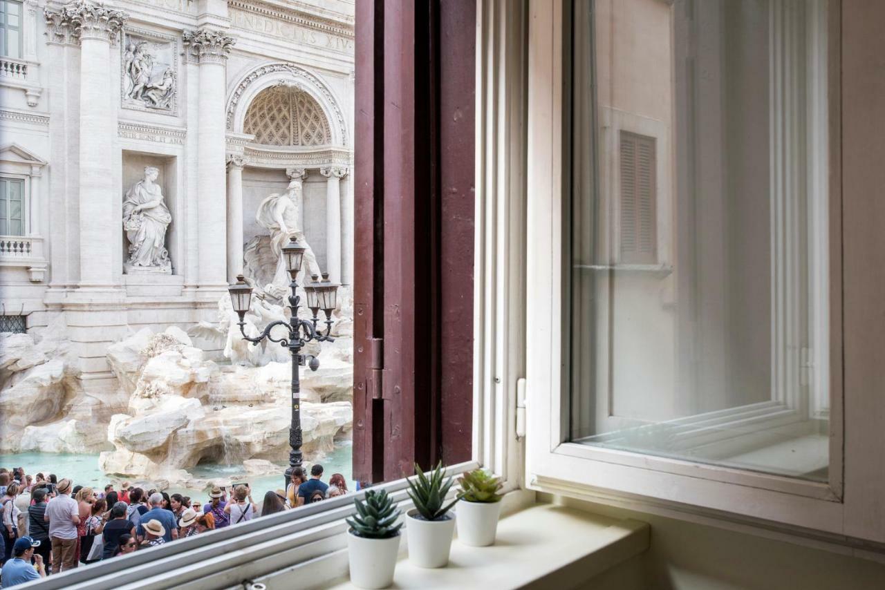 Trevinestrome - Exclusive Trevi Fountain View Apartment Exterior foto